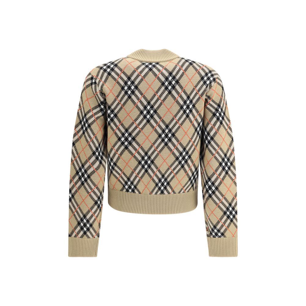 Burberry Check Cardigan