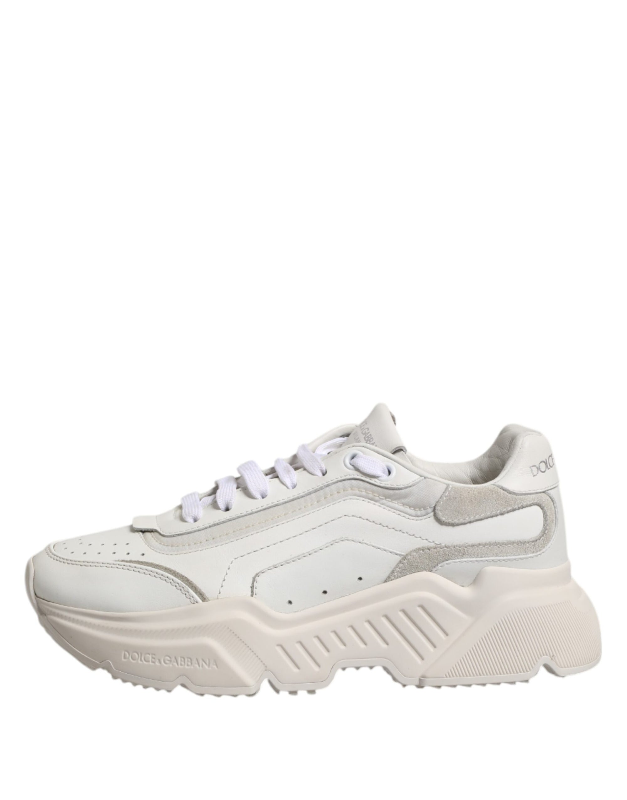 Dolce & Gabbana White Daymaster Low Top Sneakers Shoes