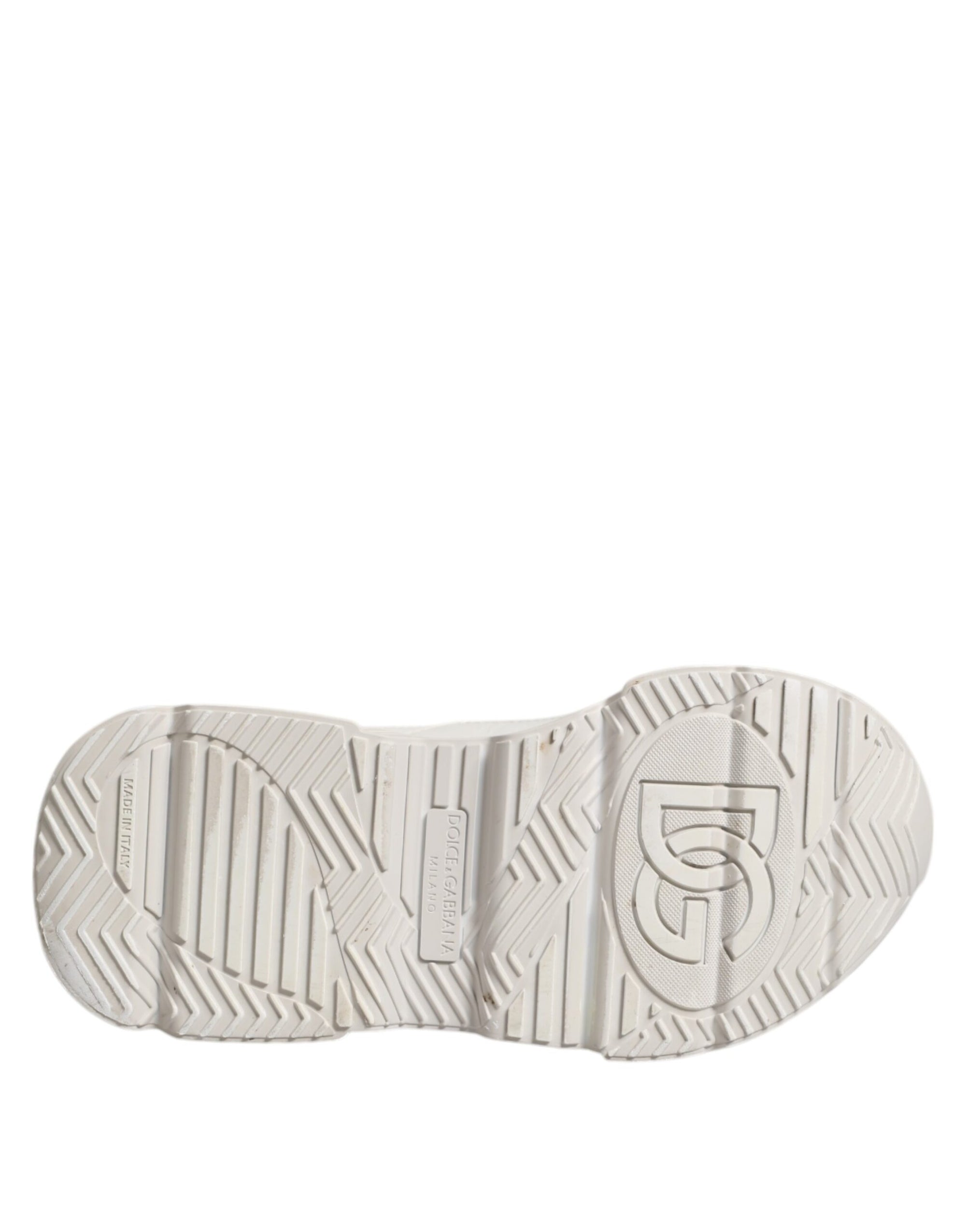 Dolce & Gabbana White Daymaster Low Top Sneakers Shoes