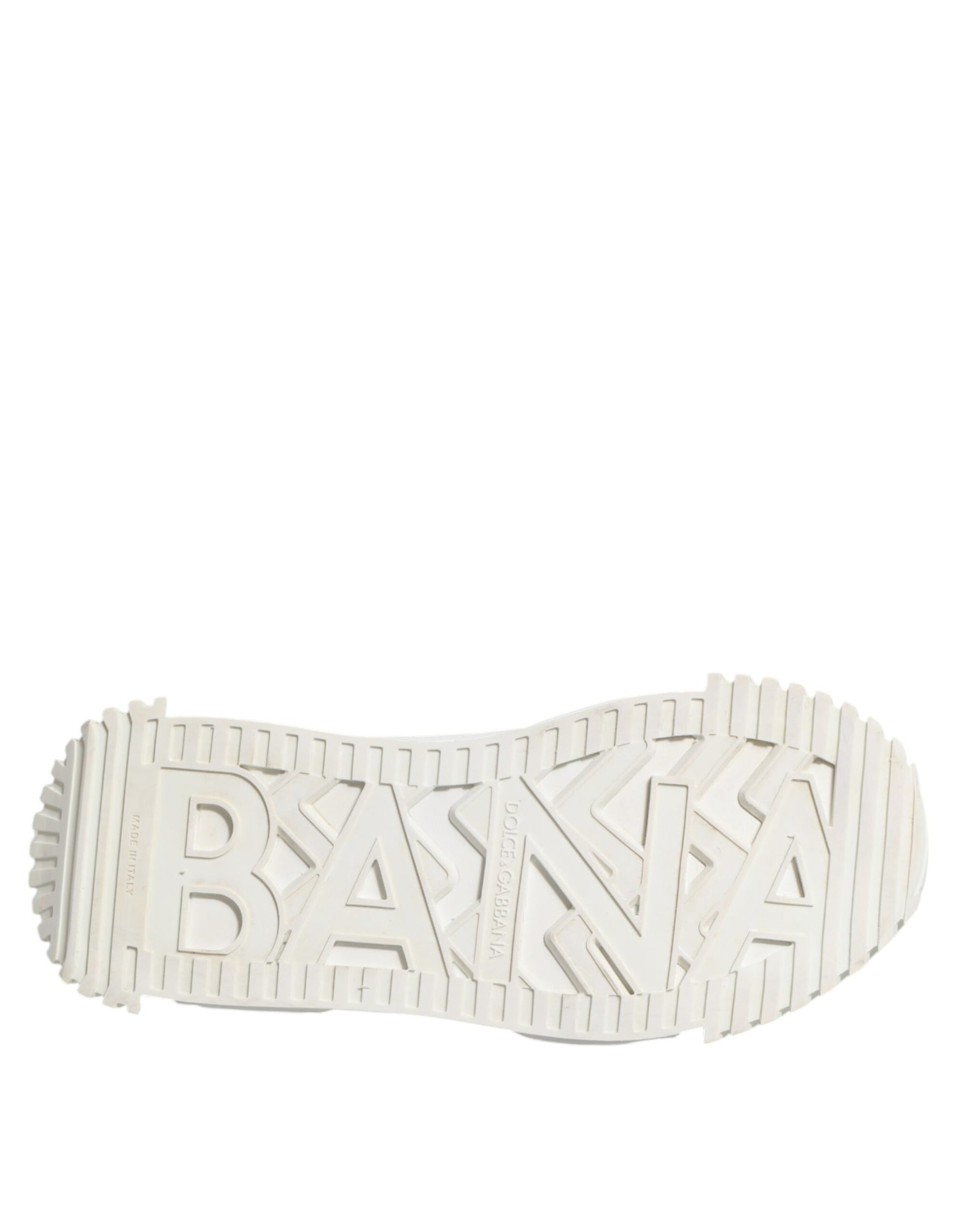 Dolce & Gabbana White NS1 Lace Up Low Top Sneakers Shoes