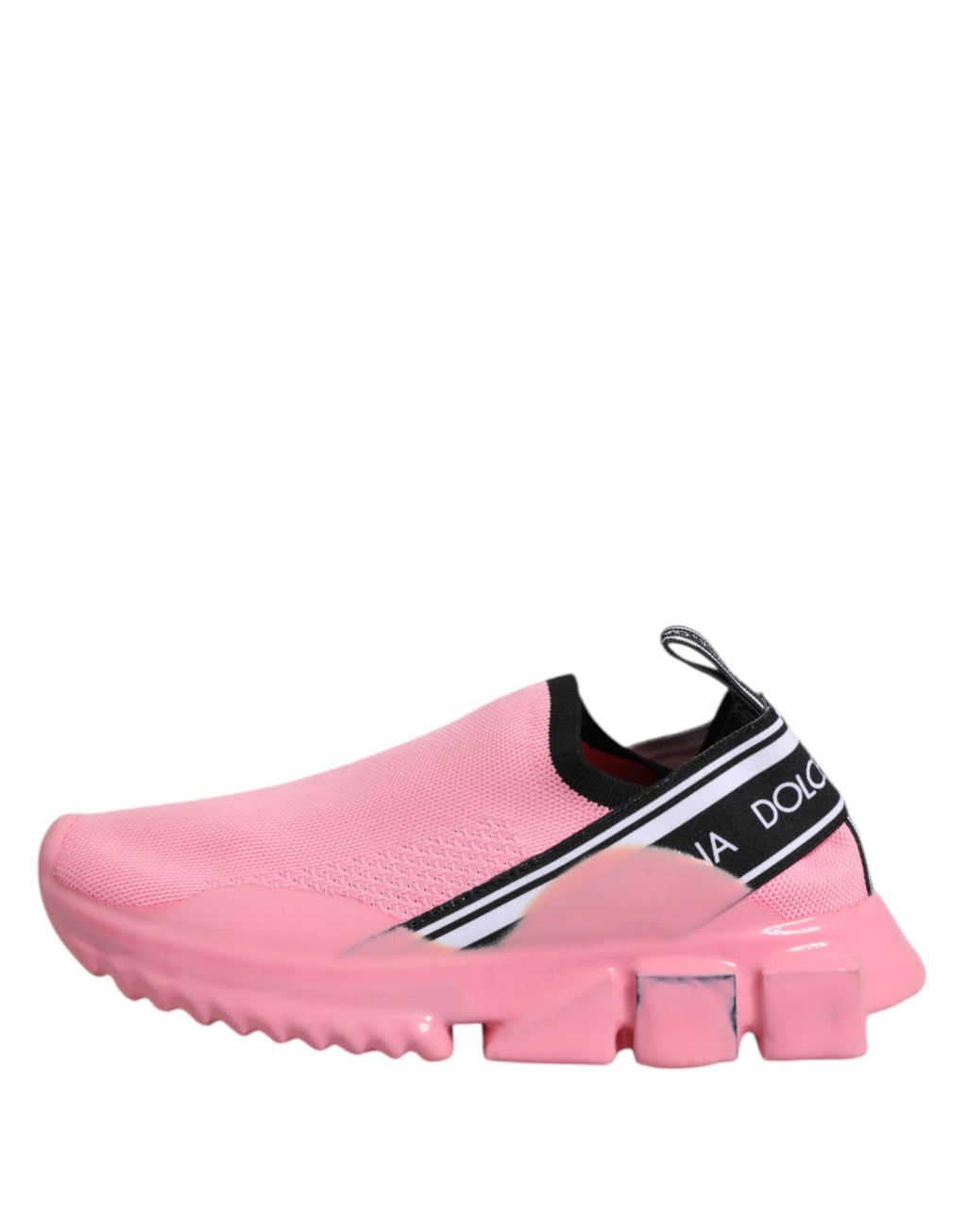 Dolce & Gabbana Pink Sorrento Low Top Women Sneakers Shoes