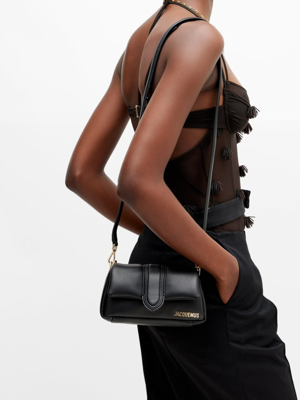 Jacquemus Le Petit Bambimou Black Bag