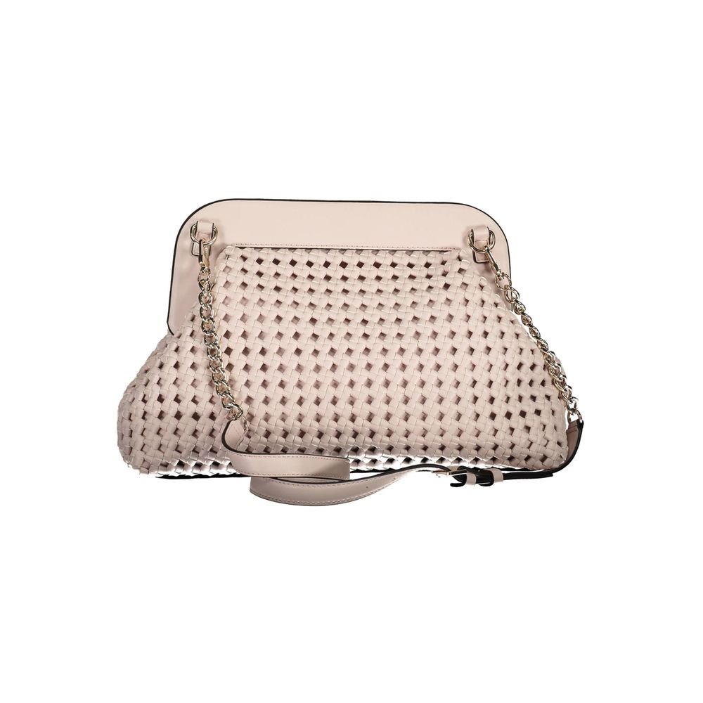 Guess Jeans Pink Polyethylene Handbag