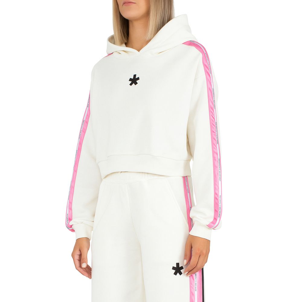 Comme Des Fuckdown White Cotton Sweater