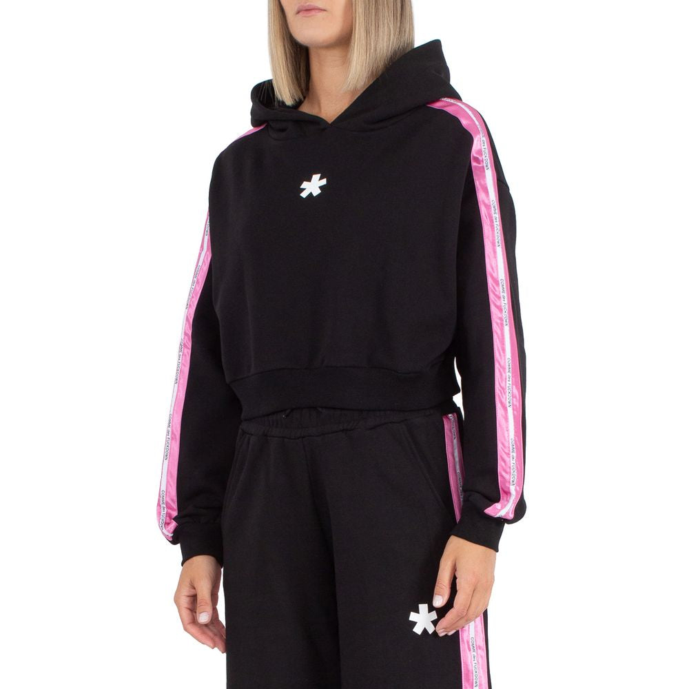 Comme Des Fuckdown Black Cotton Sweater