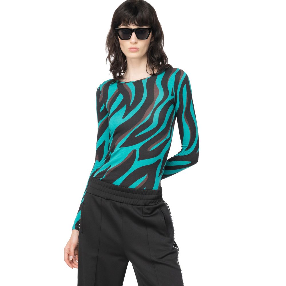 PINKO Green Viscose Sweater