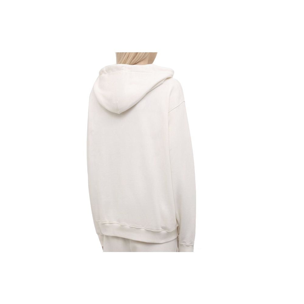 Comme Des Fuckdown White Cotton Sweater