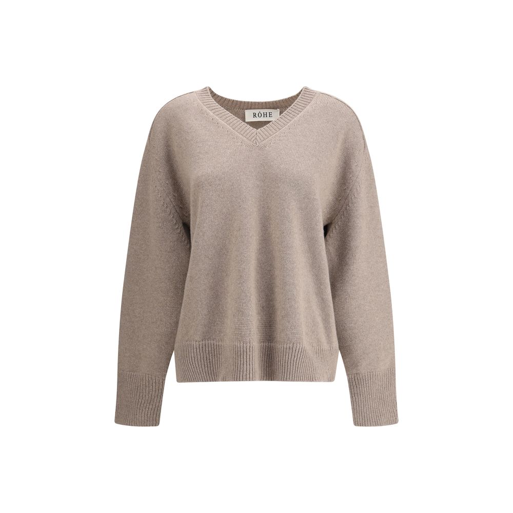 Rohe V-neck Wool Jumper