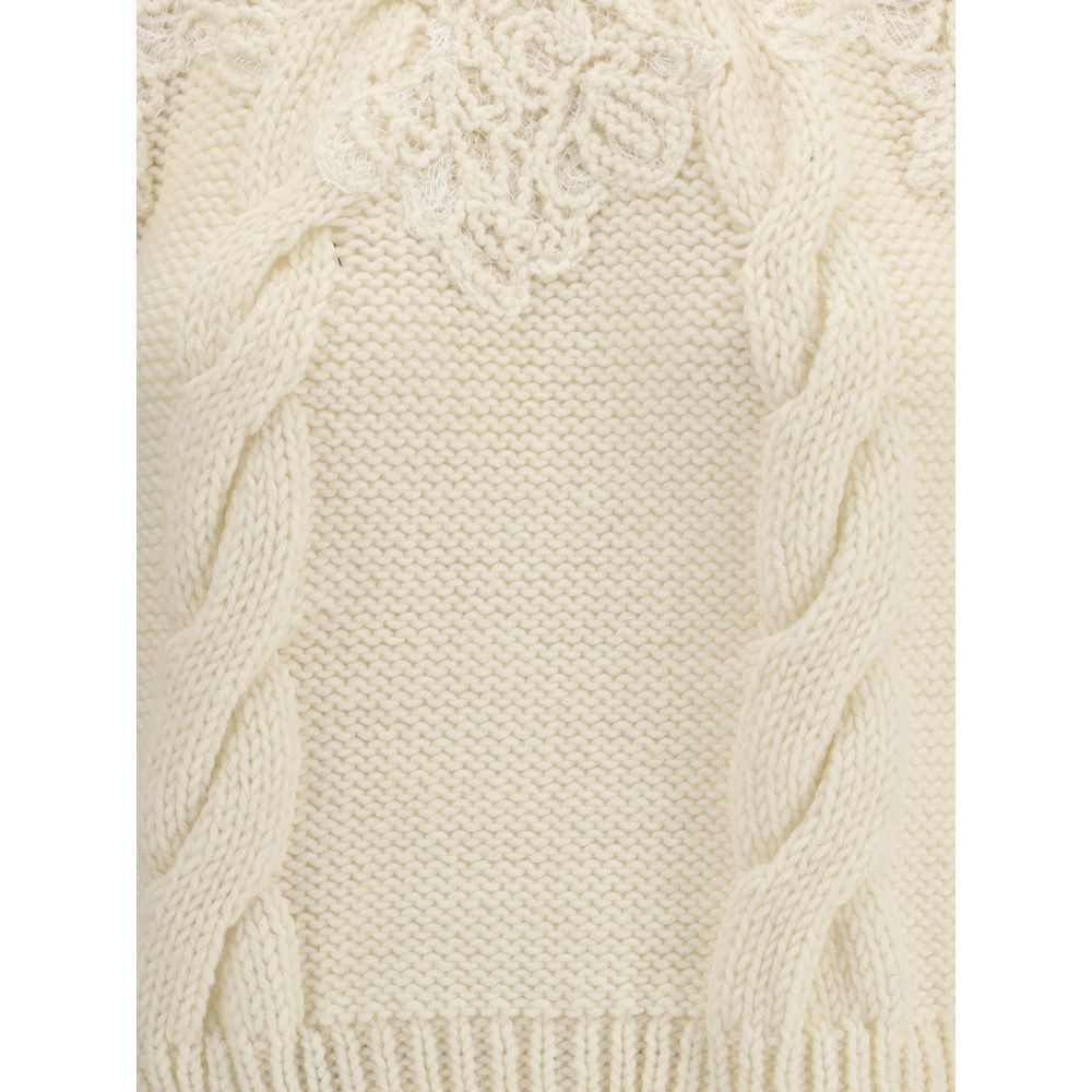 Ermanno Scervino Embroidery Sweater