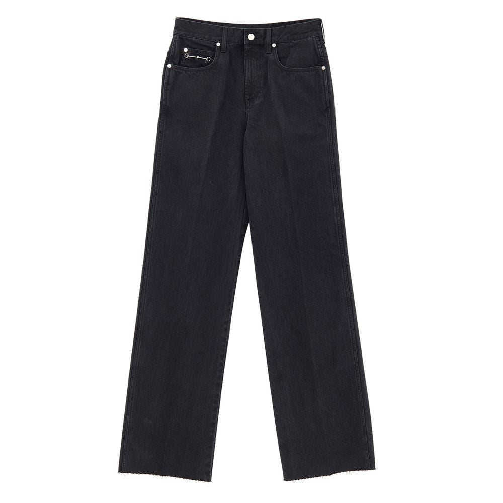 Gucci Black Cotton Jeans Denim
