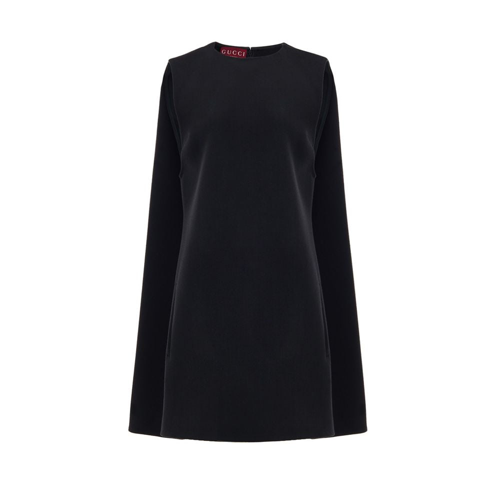Gucci Black Wool Dress