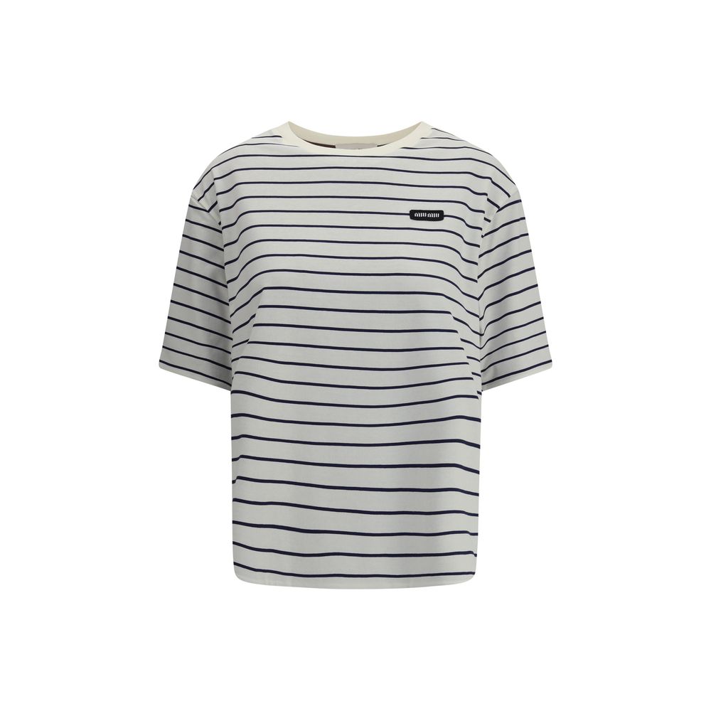 Miu Miu Striped T-Shirt