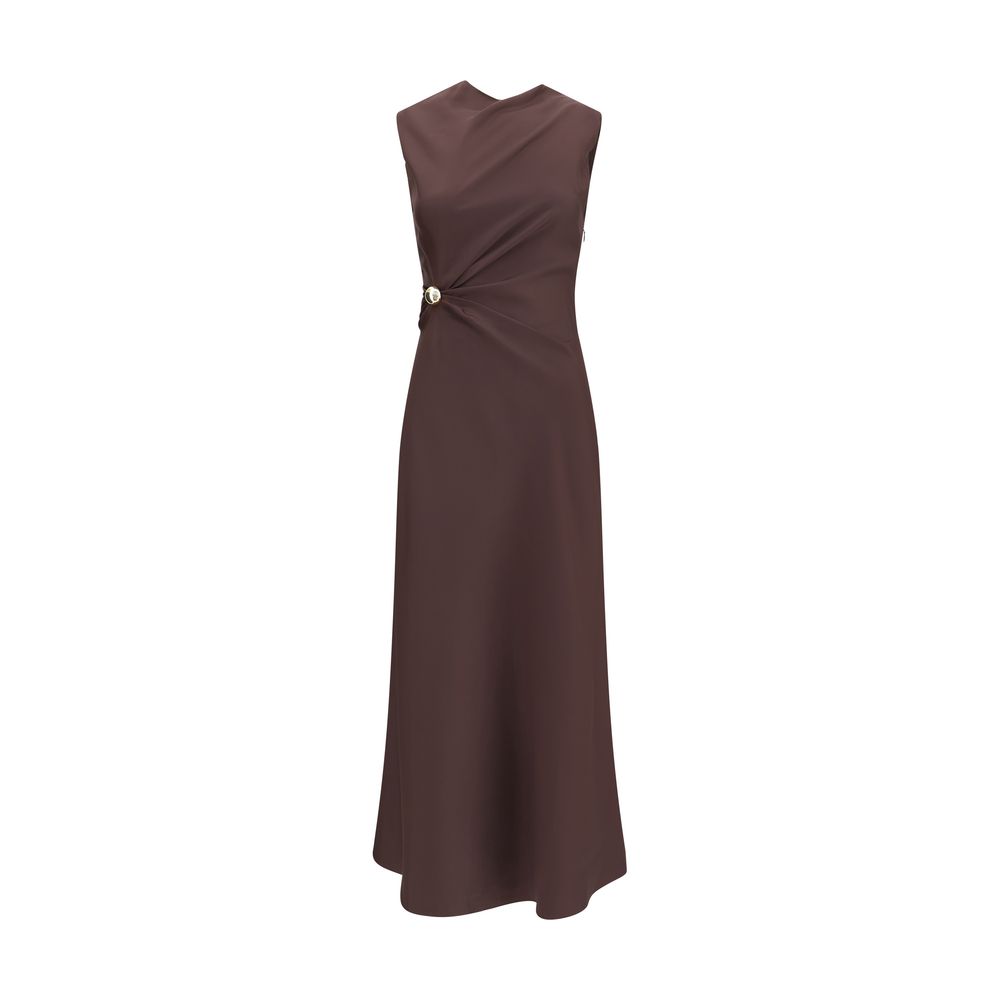 Loulou De Saison Silk midi Dress