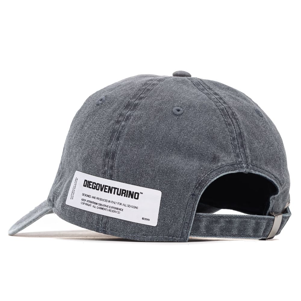 Diego Venturino Blue Cotton Hats & Cap