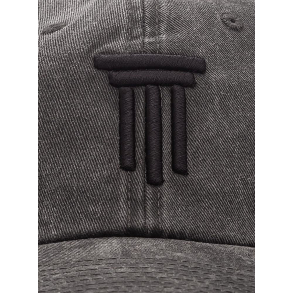 Diego Venturino Gray Cotton Hats & Cap