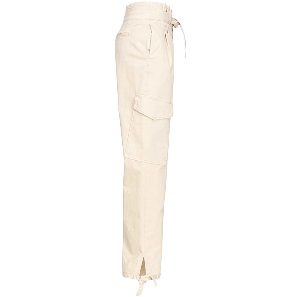 PINKO White Cotton Jeans & Pant