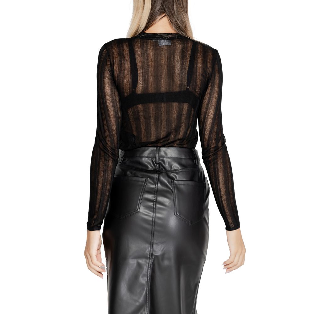 Vila Clothes Black Viscose Sportswear