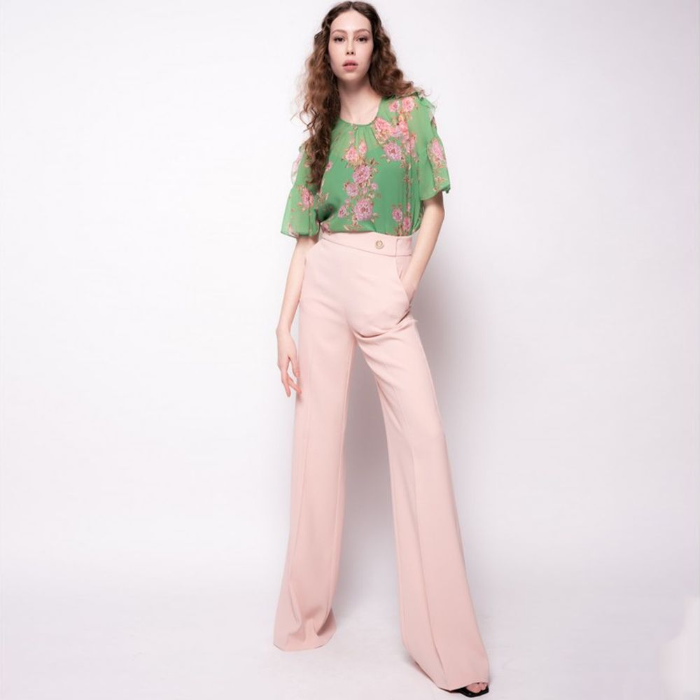 PINKO Pink Polyester Jeans & Pant