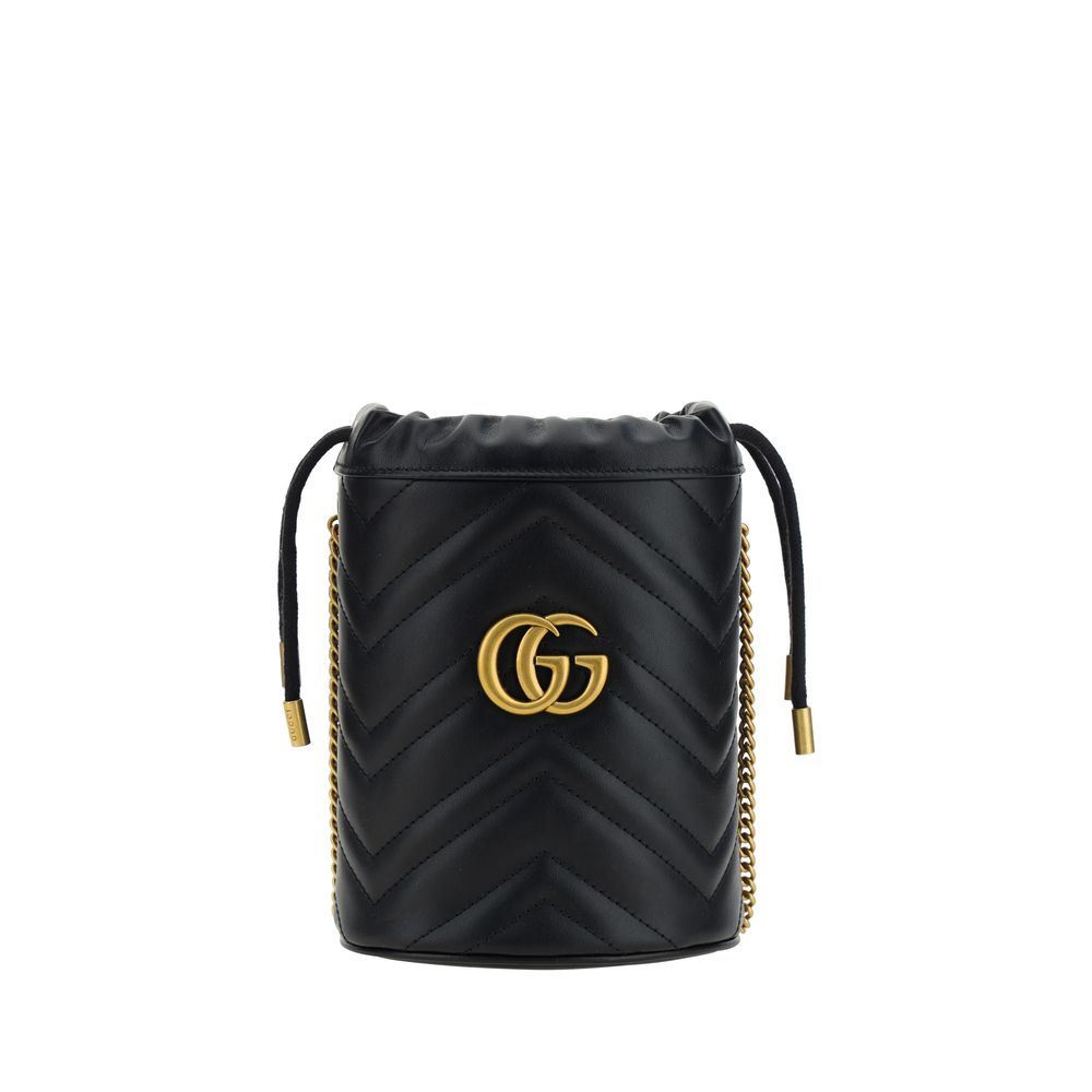 Gucci GG Marmont leather Bucket Bag