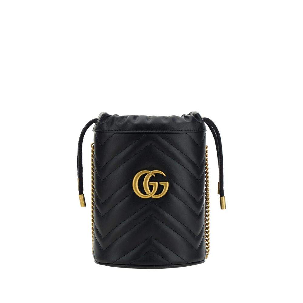 Gucci GG Marmont leather Bucket Bag