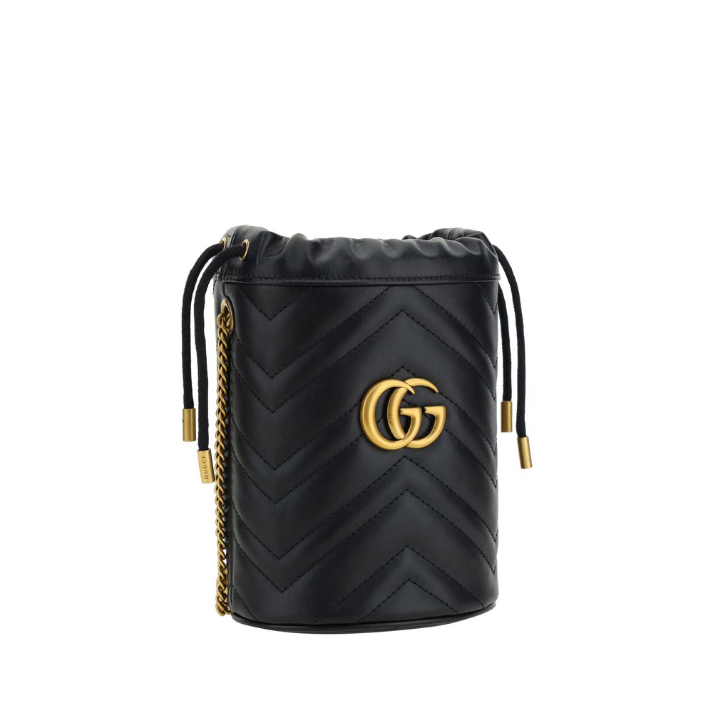 Gucci GG Marmont leather Bucket Bag