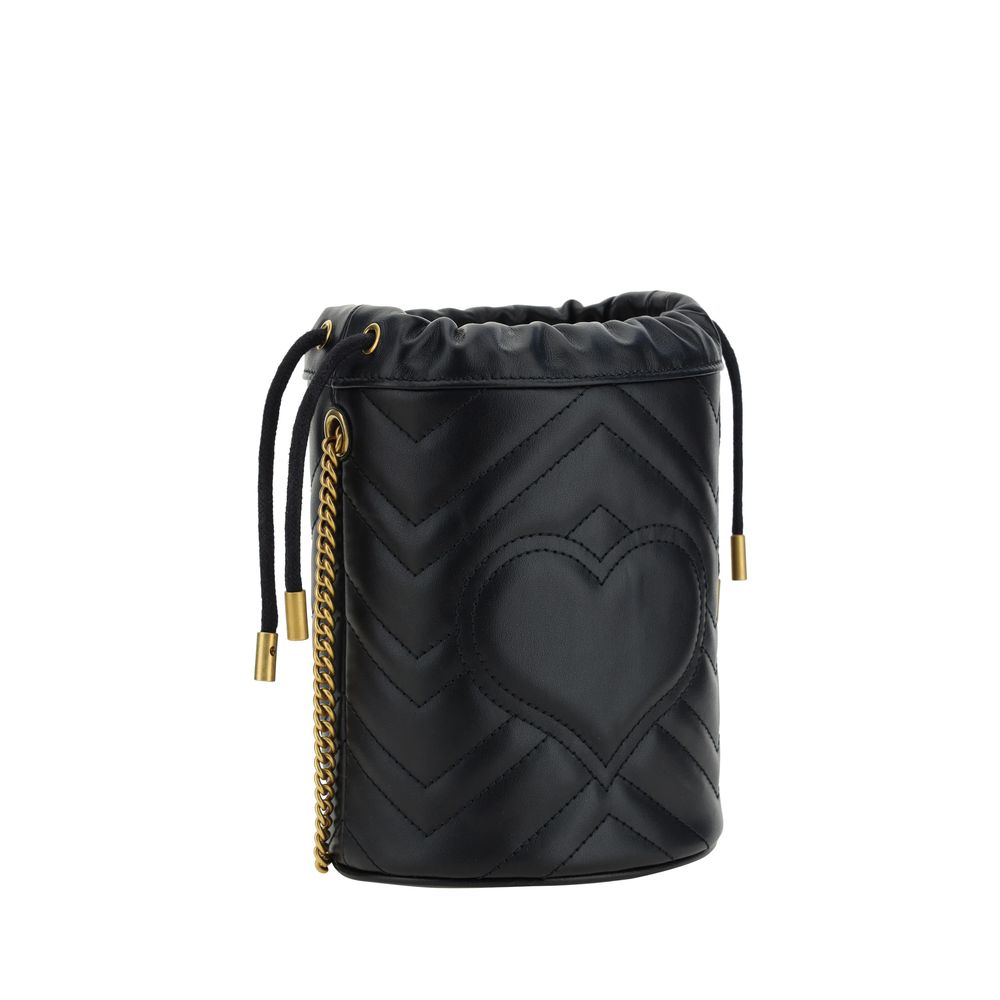 Gucci GG Marmont leather Bucket Bag