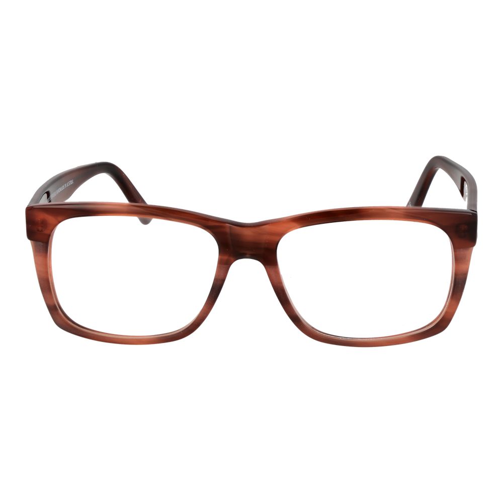 Andy Wolf Brown Unisex Optical Frames