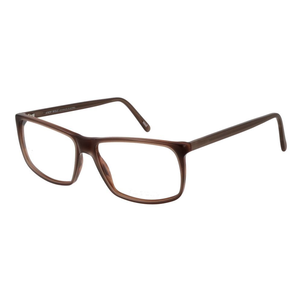 Andy Wolf Brown Unisex Optical Frames