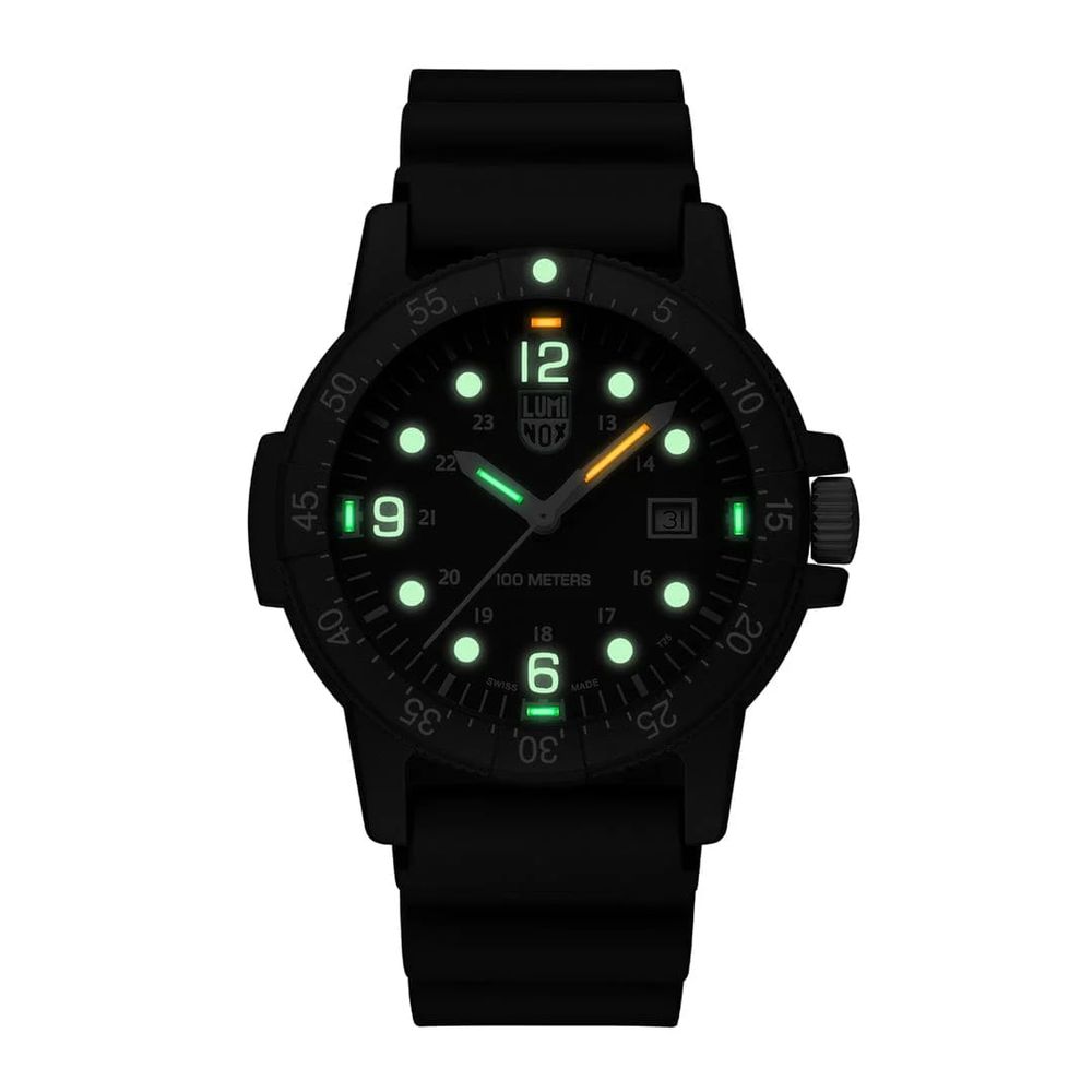 Luminox Black Rubber Watch