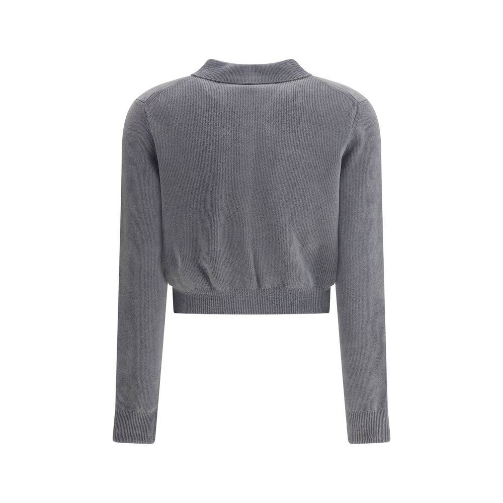 Alexander Wang Polo Cardigan crop
