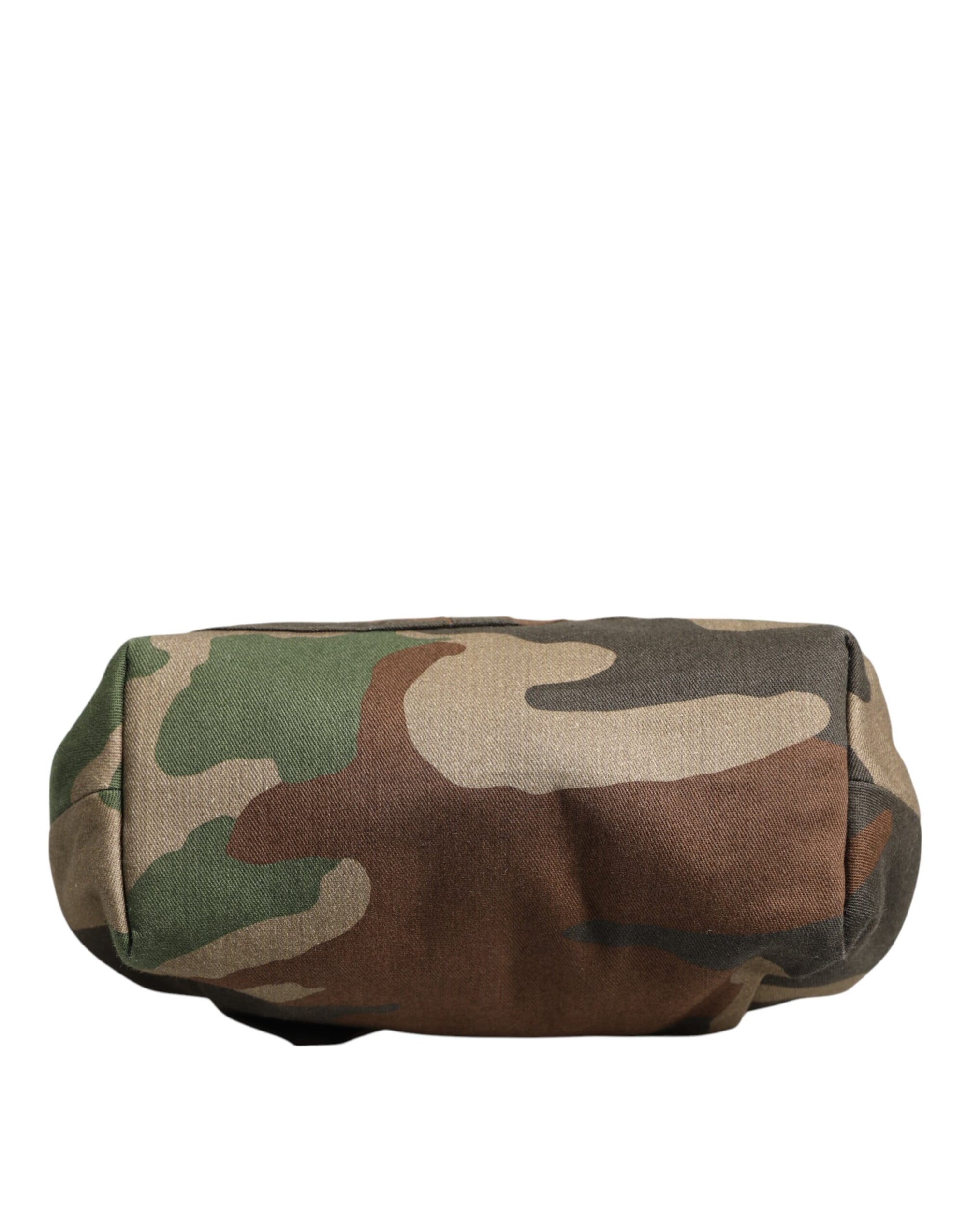 Dolce & Gabbana Multicolor Sicily Medium Camouflage Shoulder Strap Bag