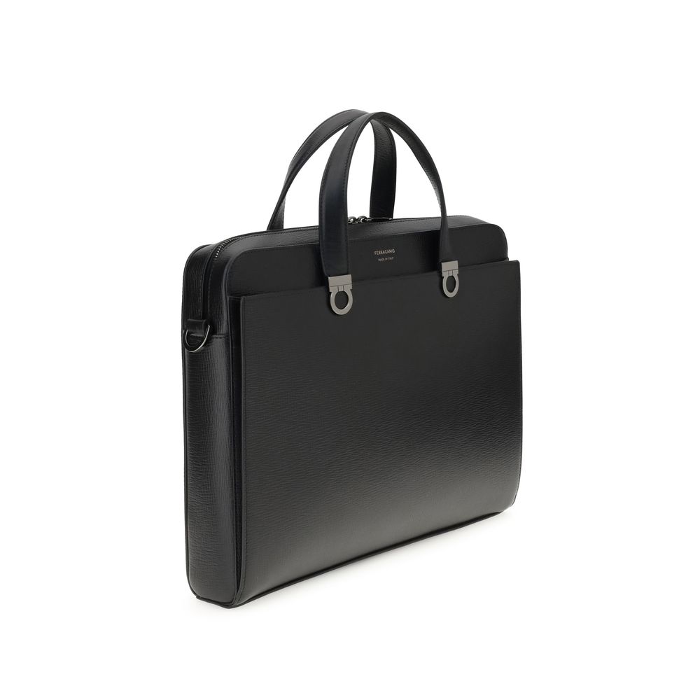 Ferragamo Gancini business Handbag