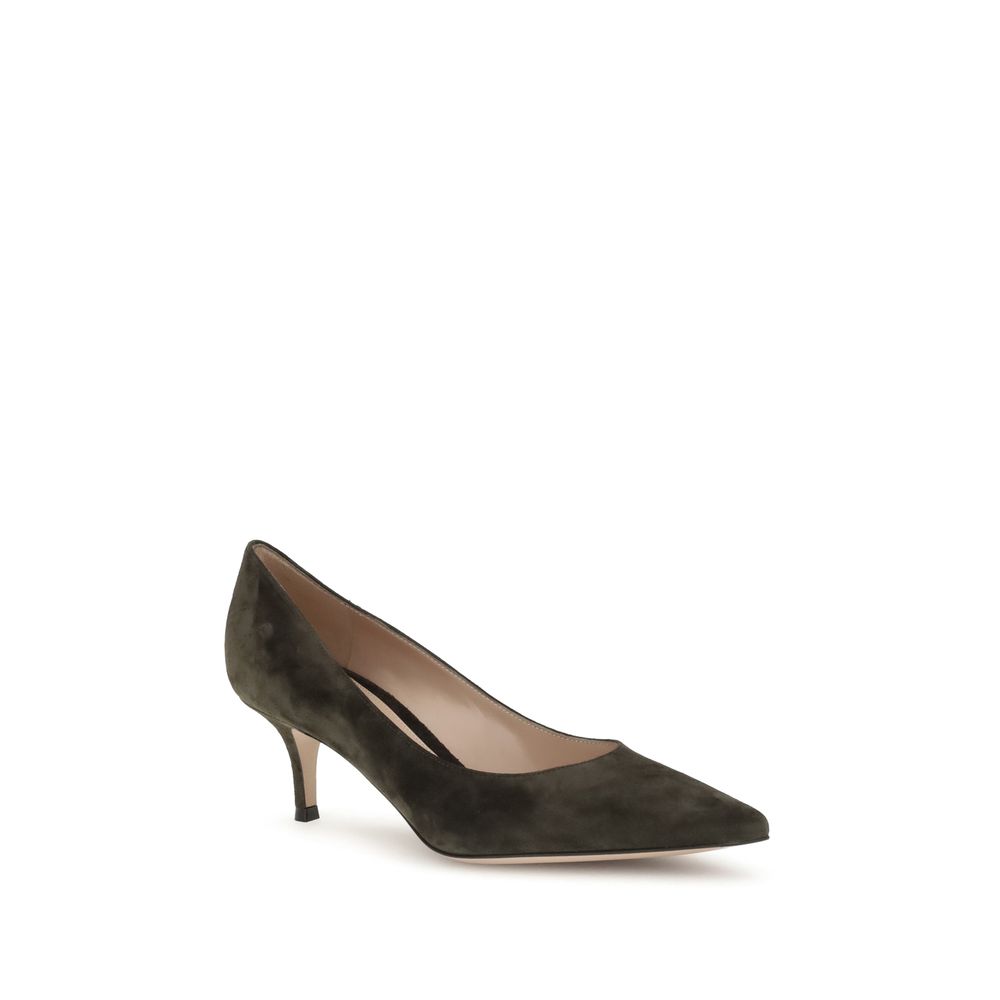 Gianvito Rossi Suede Pumps