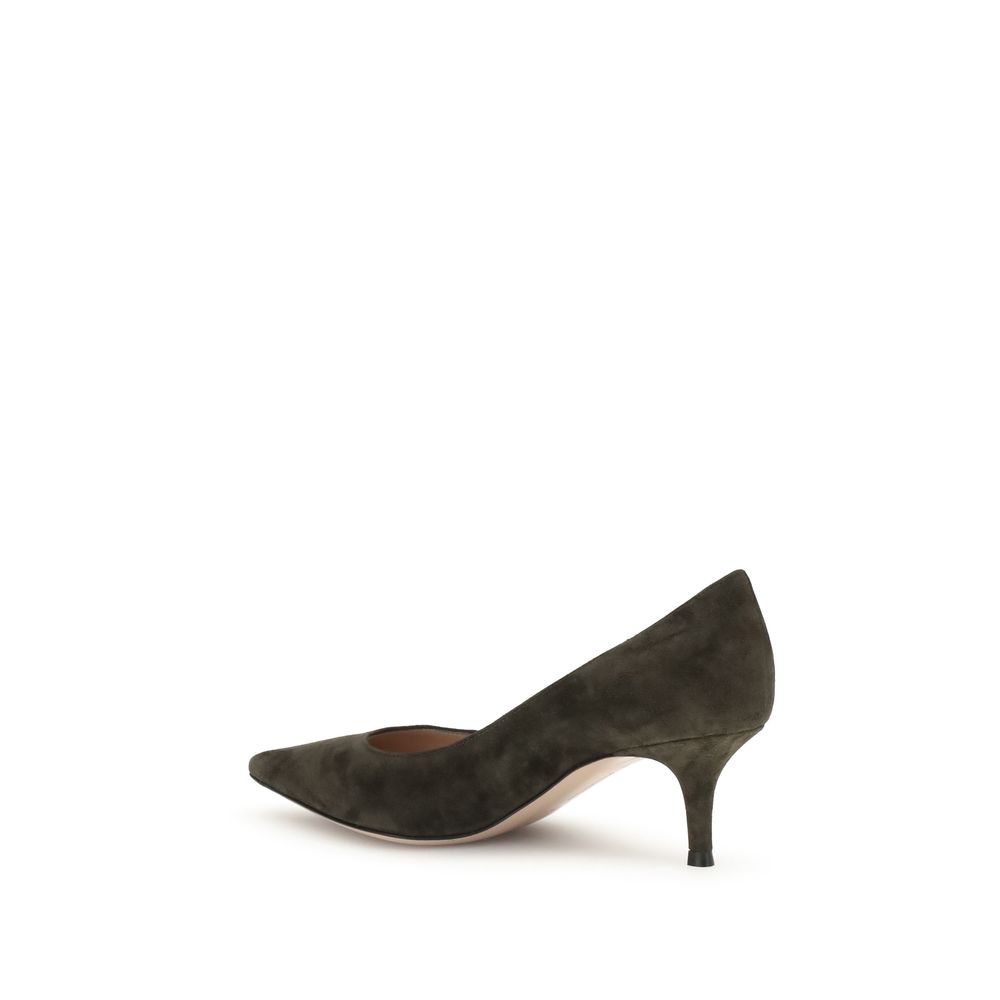 Gianvito Rossi Suede Pumps