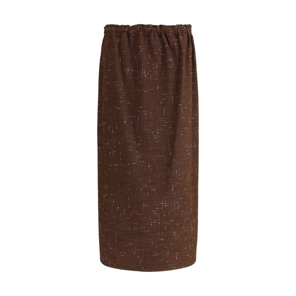 Fabiana Filippi Cotton and wool midi Skirt