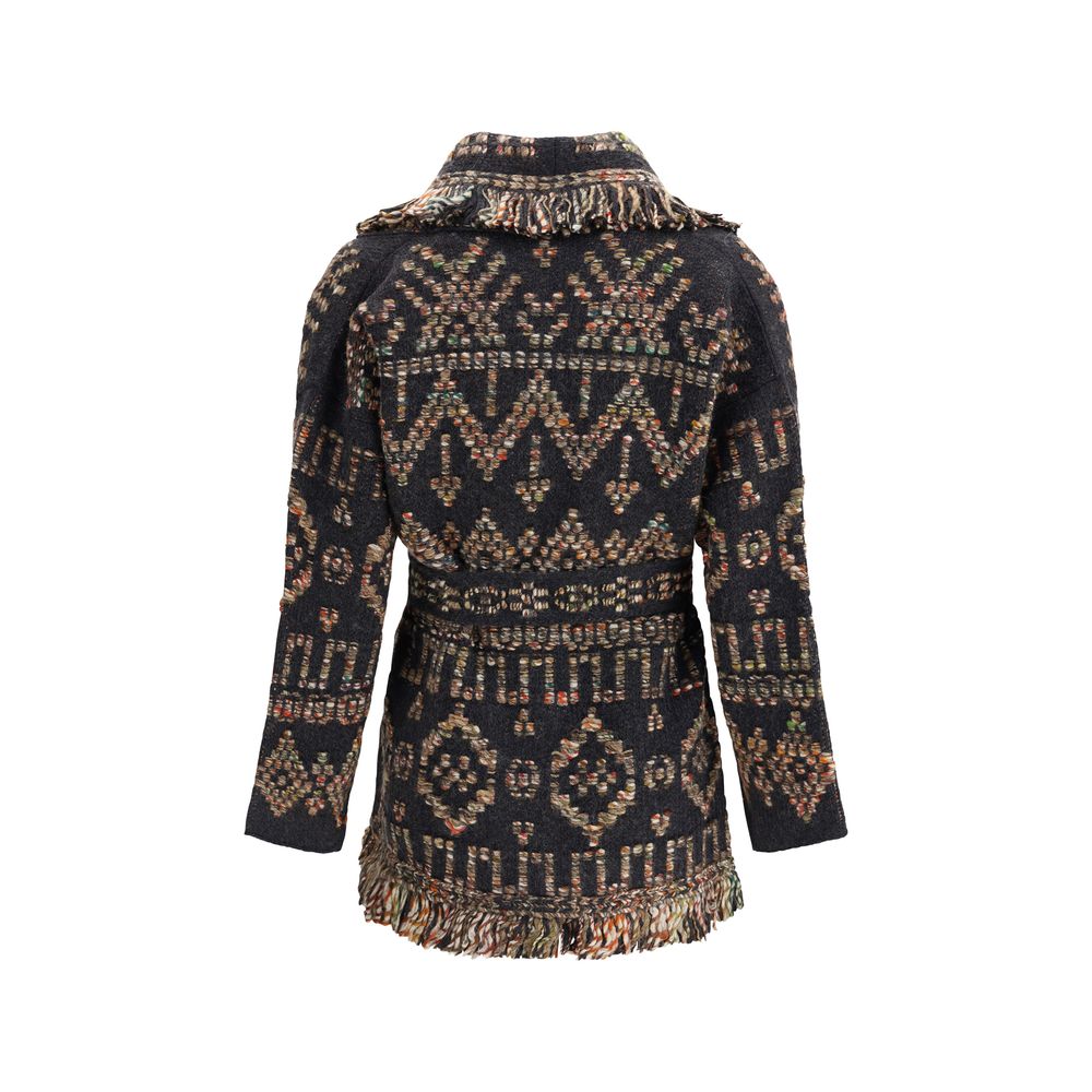 Alanui Grunge Beat Cardigan