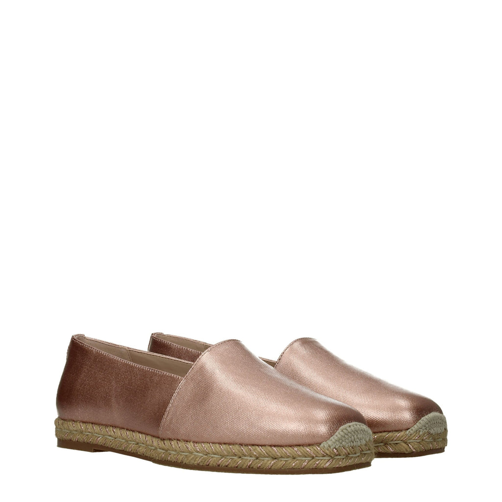 Stuart Weitzman Pink Fabric Espadrilles