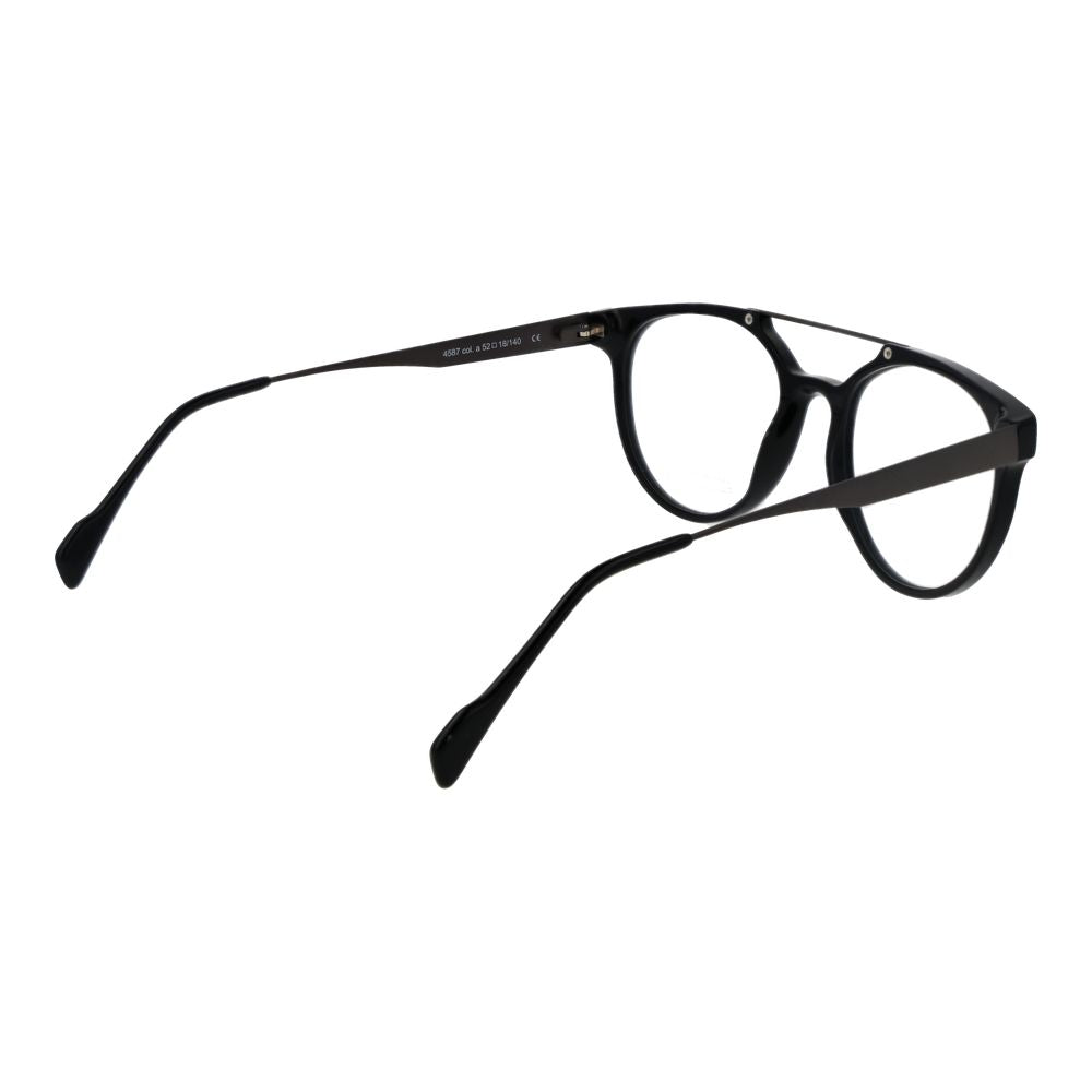 Andy Wolf Black Unisex Optical Frames