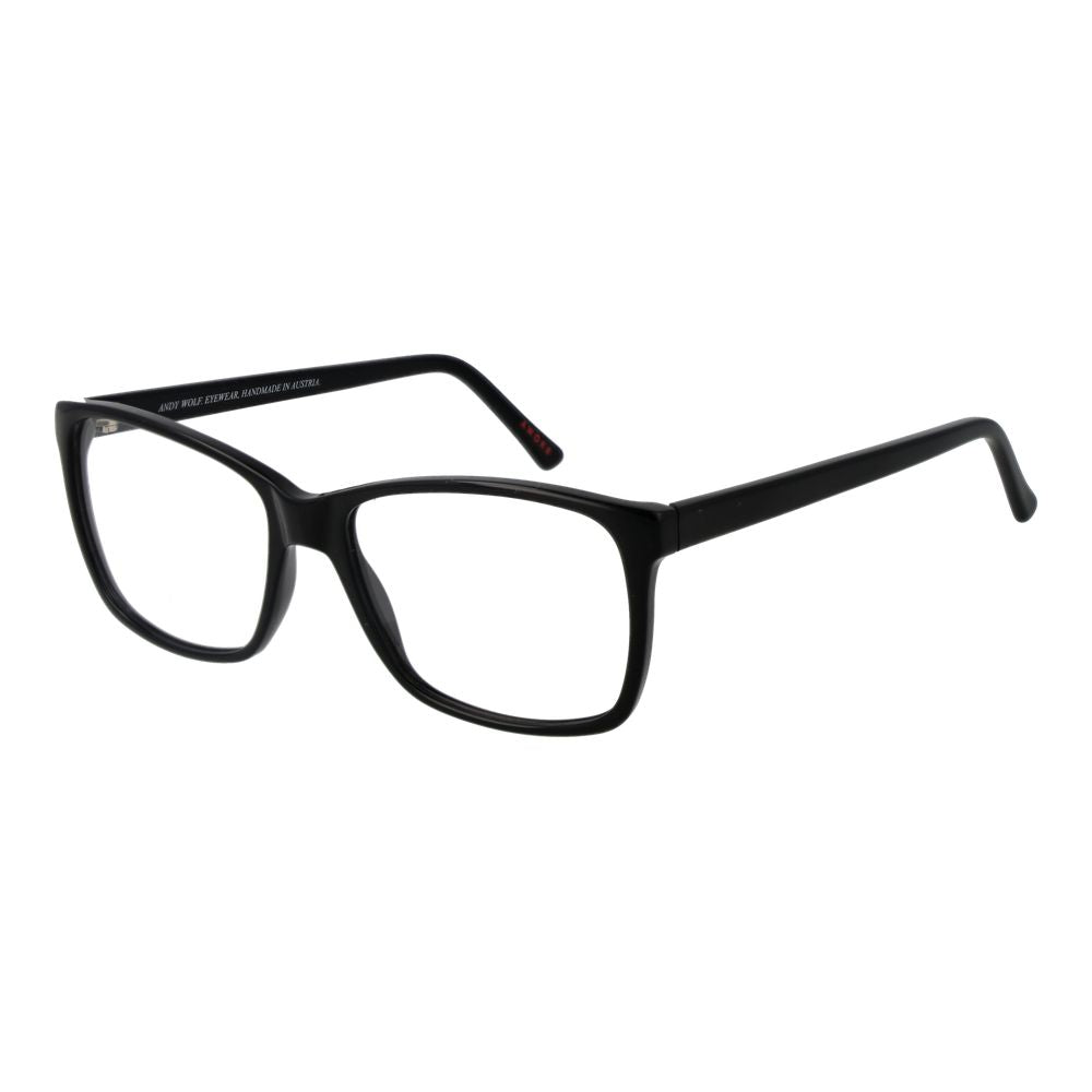 Andy Wolf Black Unisex Optical Frames