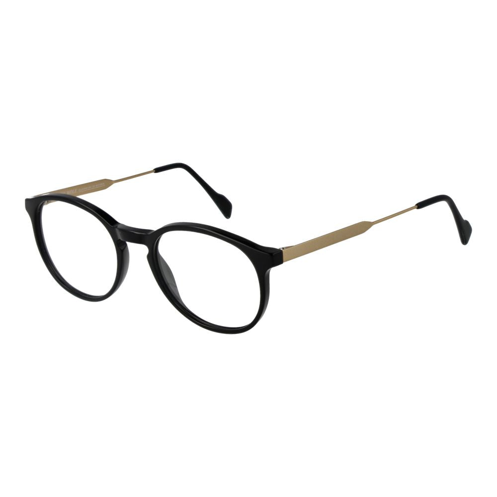 Andy Wolf Black Unisex Optical Frames