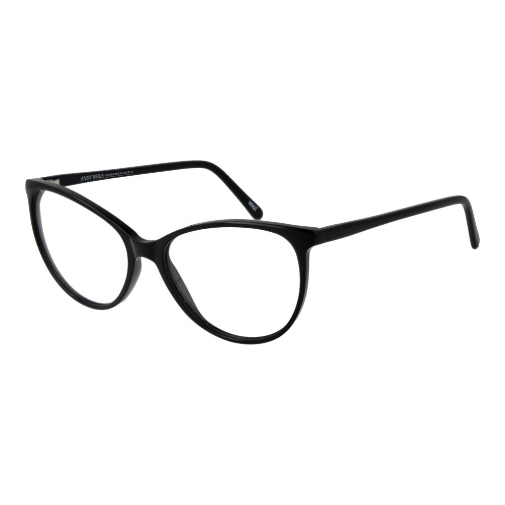 Andy Wolf Black Unisex Optical Frames