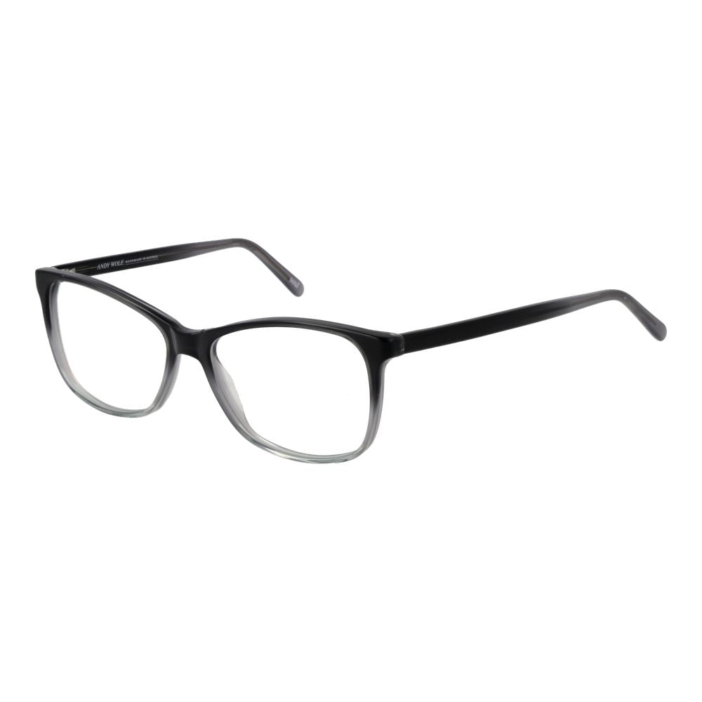 Andy Wolf Black Unisex Optical Frames
