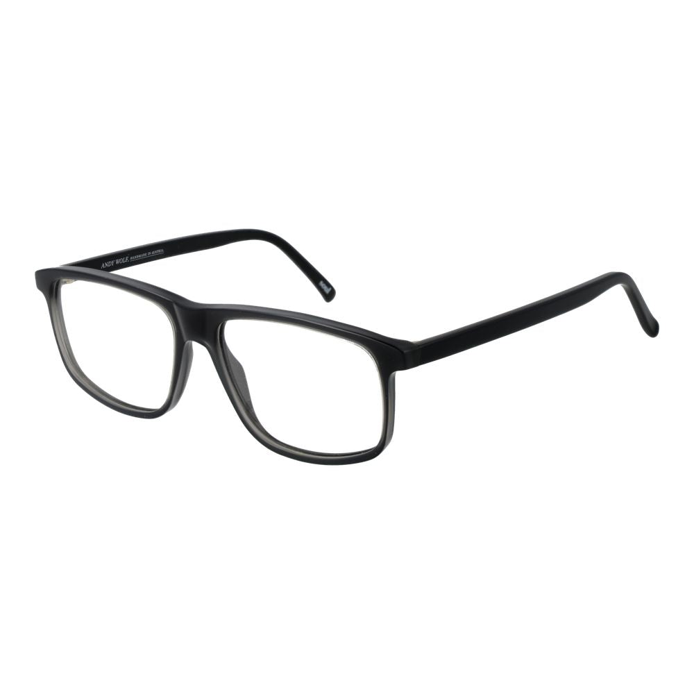 Andy Wolf Black Unisex Optical Frames