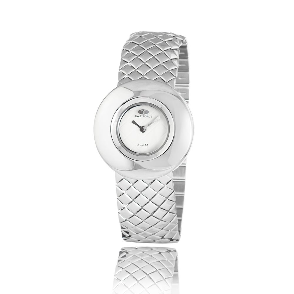 Time Force Silver Stainless Steel Watch