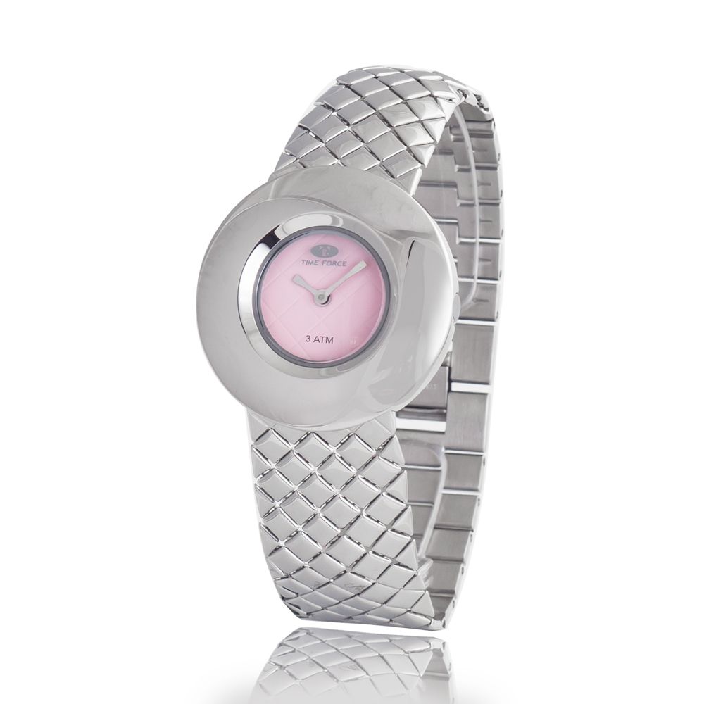 Time Force Silver Stainless Steel Watch