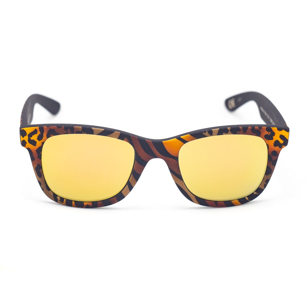 Italia Independent Orange Acetate Sunglasses