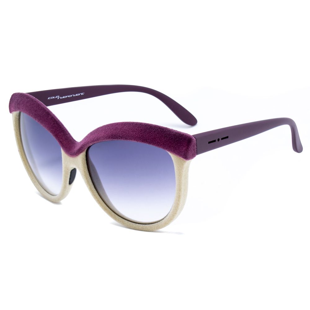Italia Independent Purple Acetate Sunglasses