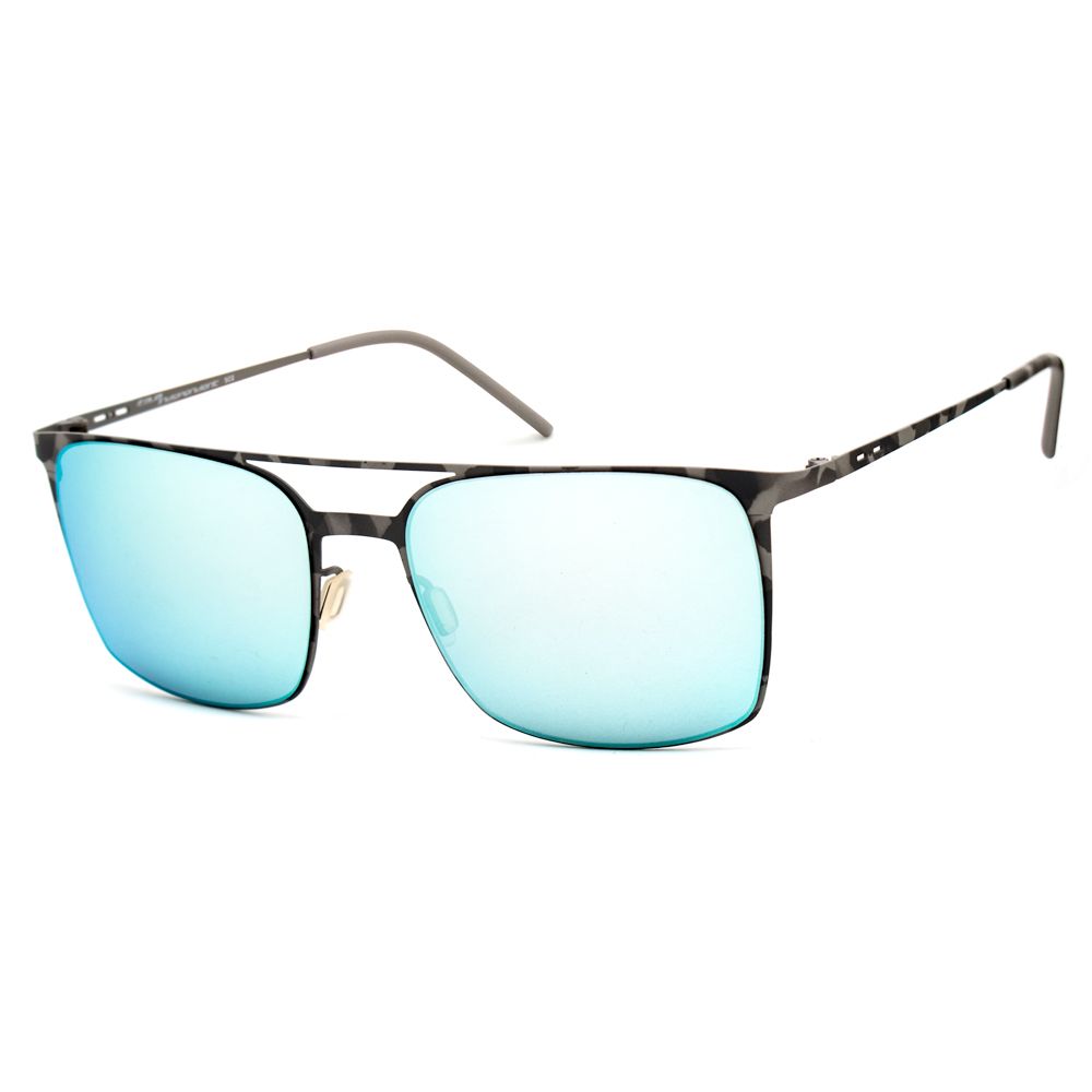 Italia Independent Gray Metal Sunglasses