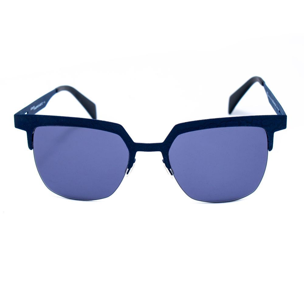 Italia Independent Blue Metal Sunglasses