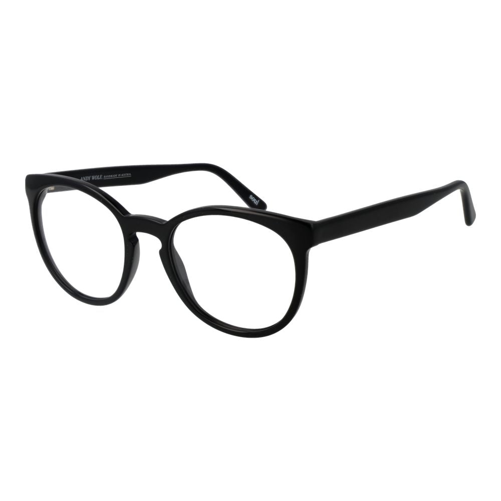 Andy Wolf Black Unisex Optical Frames